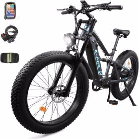 Electric Bike 1000W Motor Fat Tire 26x4 Mountain Bike