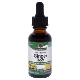 Ginger Root AF - 1000mg by Natures Answer for Unisex - 1 oz Dietary Supplement