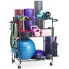 Home Gym Workout Equipment Storage Rack