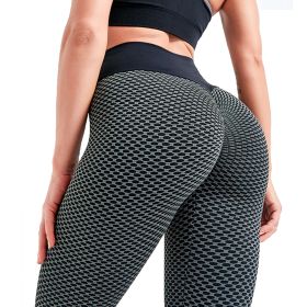 TIK Tok Leggings Women Butt Lifting Workout Tights Plus Size Sports High Waist Yoga Pants Small Amazon Banned (size: L)