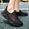 Unisex Slip-on Mesh Running Trainers / Outdoor Aqua Shoes Breathable Lightweight Quick-drying Wading Water Sport Camping Sneaker