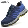 Mens Shoes Work Shoes For Men Safety Casual Shoes Men Puncture Proof Construction Boots Industrial Working Sneakers Sport Shoes