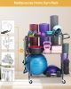 Home Gym Workout Equipment Storage Rack