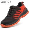 Mens Shoes Work Shoes For Men Safety Casual Shoes Men Puncture Proof Construction Boots Industrial Working Sneakers Sport Shoes